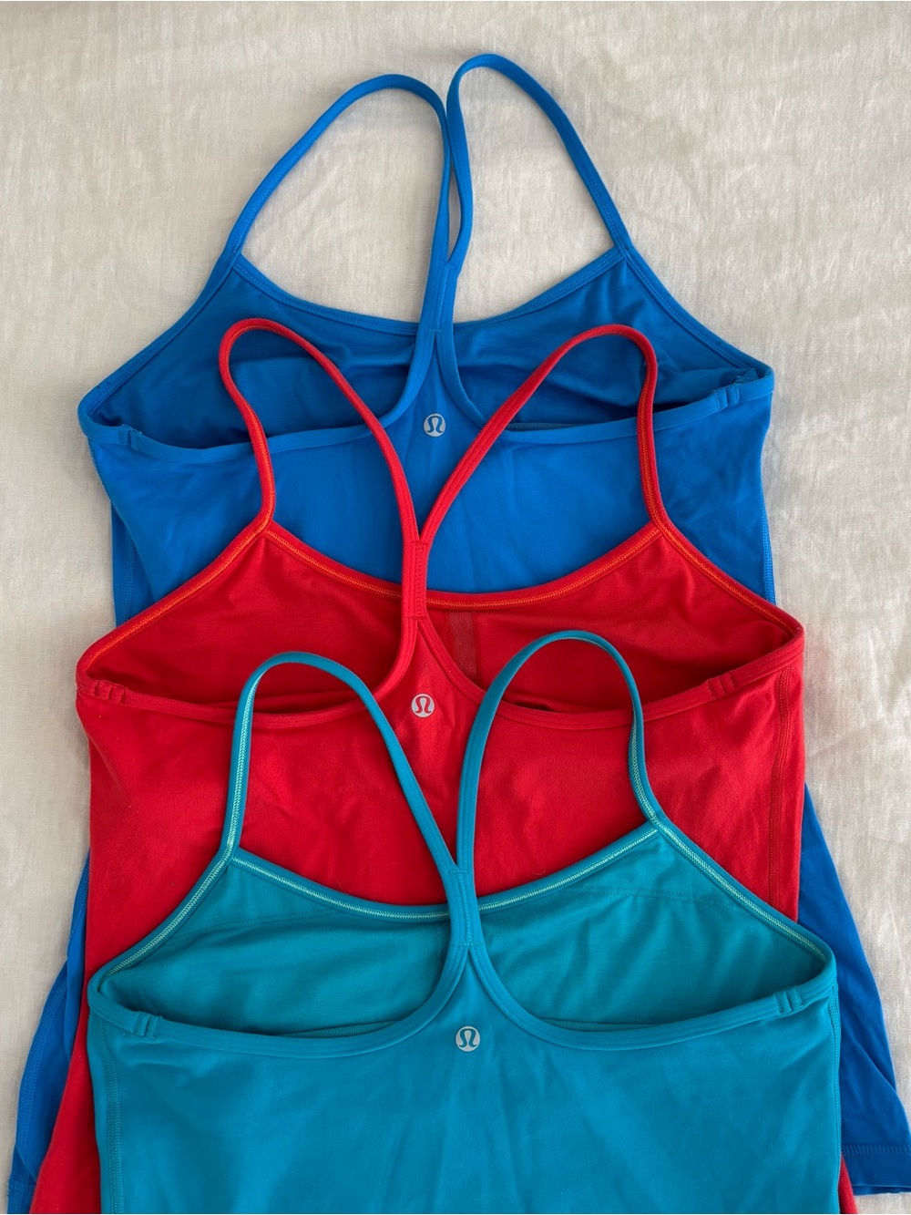 Lululemon Power Y Luon Tank Top Size 10 Bundle x3